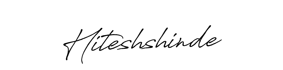 It looks lik you need a new signature style for name Hiteshshinde. Design unique handwritten (Antro_Vectra_Bolder) signature with our free signature maker in just a few clicks. Hiteshshinde signature style 7 images and pictures png