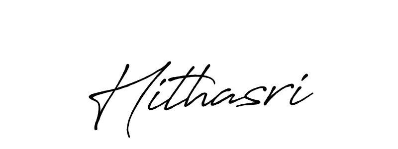 Make a beautiful signature design for name Hithasri. With this signature (Antro_Vectra_Bolder) style, you can create a handwritten signature for free. Hithasri signature style 7 images and pictures png