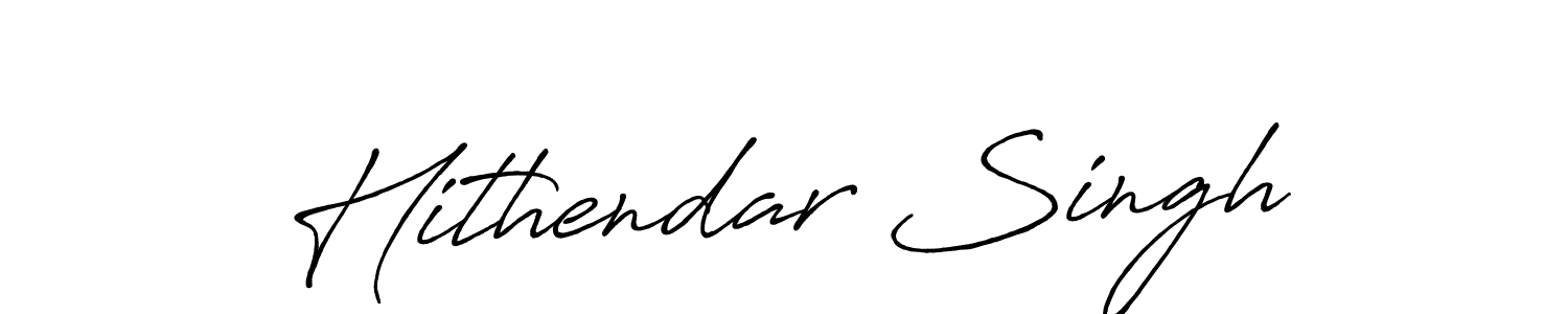 Once you've used our free online signature maker to create your best signature Antro_Vectra_Bolder style, it's time to enjoy all of the benefits that Hithendar Singh name signing documents. Hithendar Singh signature style 7 images and pictures png