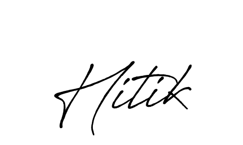 Make a beautiful signature design for name Hitik. Use this online signature maker to create a handwritten signature for free. Hitik signature style 7 images and pictures png