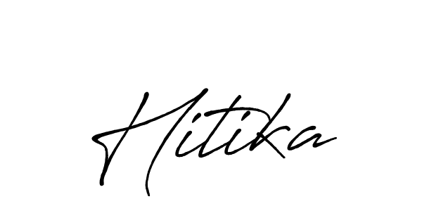 Make a short Hitika signature style. Manage your documents anywhere anytime using Antro_Vectra_Bolder. Create and add eSignatures, submit forms, share and send files easily. Hitika signature style 7 images and pictures png