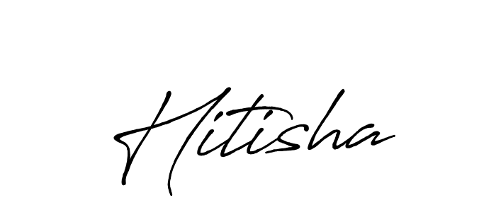 Once you've used our free online signature maker to create your best signature Antro_Vectra_Bolder style, it's time to enjoy all of the benefits that Hitisha name signing documents. Hitisha signature style 7 images and pictures png