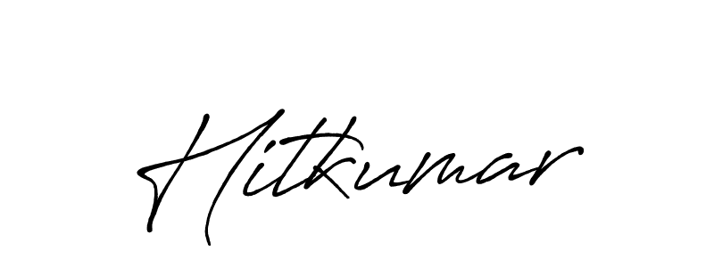 You should practise on your own different ways (Antro_Vectra_Bolder) to write your name (Hitkumar) in signature. don't let someone else do it for you. Hitkumar signature style 7 images and pictures png