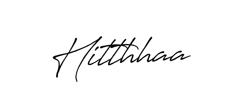 Antro_Vectra_Bolder is a professional signature style that is perfect for those who want to add a touch of class to their signature. It is also a great choice for those who want to make their signature more unique. Get Hitthhaa name to fancy signature for free. Hitthhaa signature style 7 images and pictures png