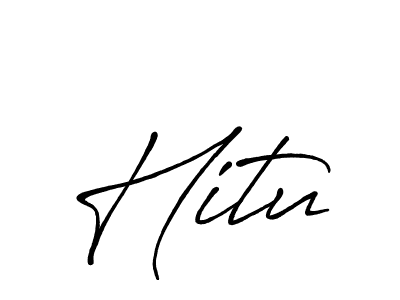 Make a beautiful signature design for name Hitu. Use this online signature maker to create a handwritten signature for free. Hitu signature style 7 images and pictures png