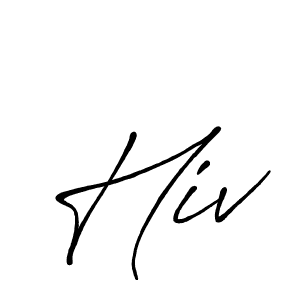 How to Draw Hiv signature style? Antro_Vectra_Bolder is a latest design signature styles for name Hiv. Hiv signature style 7 images and pictures png