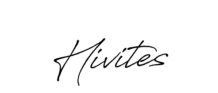 Also You can easily find your signature by using the search form. We will create Hivites name handwritten signature images for you free of cost using Antro_Vectra_Bolder sign style. Hivites signature style 7 images and pictures png