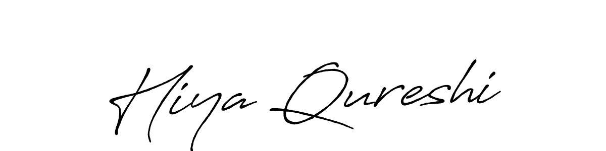 Once you've used our free online signature maker to create your best signature Antro_Vectra_Bolder style, it's time to enjoy all of the benefits that Hiya Qureshi name signing documents. Hiya Qureshi signature style 7 images and pictures png