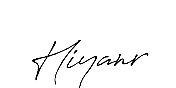 Once you've used our free online signature maker to create your best signature Antro_Vectra_Bolder style, it's time to enjoy all of the benefits that Hiyanr name signing documents. Hiyanr signature style 7 images and pictures png