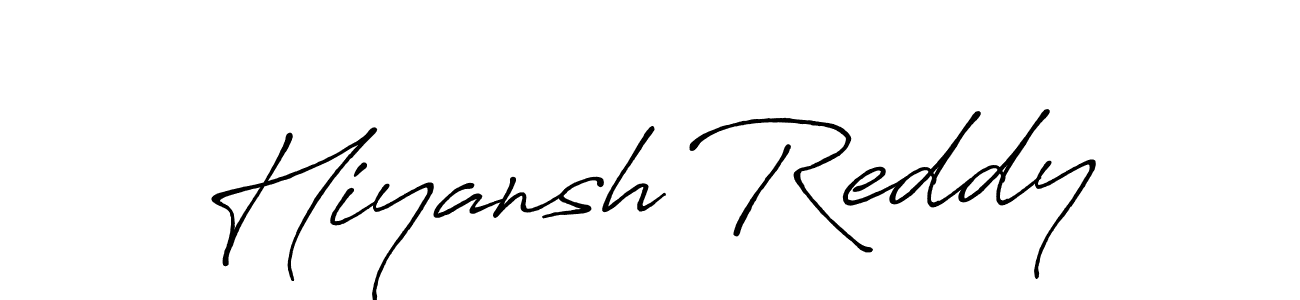 It looks lik you need a new signature style for name Hiyansh Reddy. Design unique handwritten (Antro_Vectra_Bolder) signature with our free signature maker in just a few clicks. Hiyansh Reddy signature style 7 images and pictures png