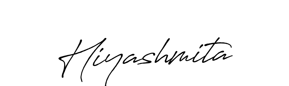 How to make Hiyashmita signature? Antro_Vectra_Bolder is a professional autograph style. Create handwritten signature for Hiyashmita name. Hiyashmita signature style 7 images and pictures png