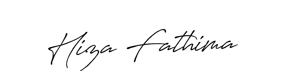 You should practise on your own different ways (Antro_Vectra_Bolder) to write your name (Hiza Fathima) in signature. don't let someone else do it for you. Hiza Fathima signature style 7 images and pictures png