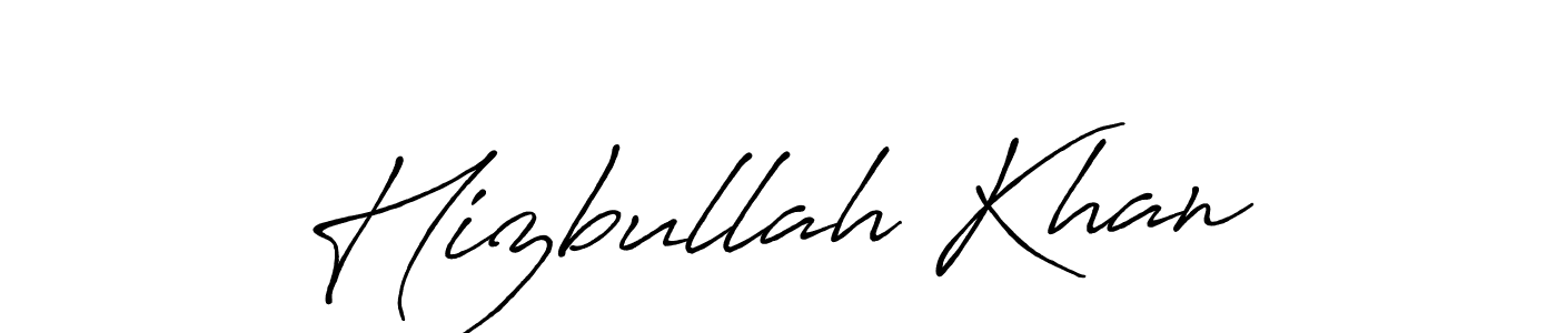 Make a beautiful signature design for name Hizbullah Khan. Use this online signature maker to create a handwritten signature for free. Hizbullah Khan signature style 7 images and pictures png