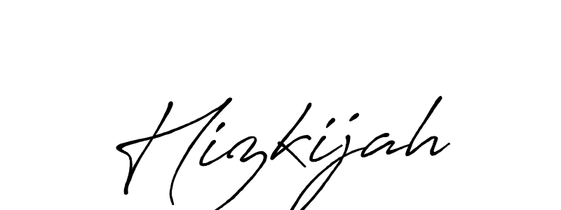 Make a beautiful signature design for name Hizkijah. Use this online signature maker to create a handwritten signature for free. Hizkijah signature style 7 images and pictures png
