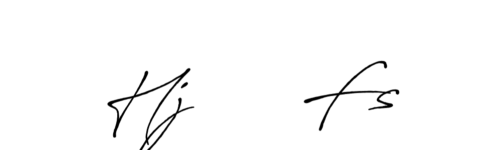You should practise on your own different ways (Antro_Vectra_Bolder) to write your name (Hj      Fs) in signature. don't let someone else do it for you. Hj      Fs signature style 7 images and pictures png