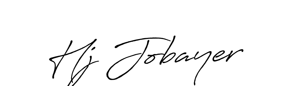 It looks lik you need a new signature style for name Hj Jobayer. Design unique handwritten (Antro_Vectra_Bolder) signature with our free signature maker in just a few clicks. Hj Jobayer signature style 7 images and pictures png