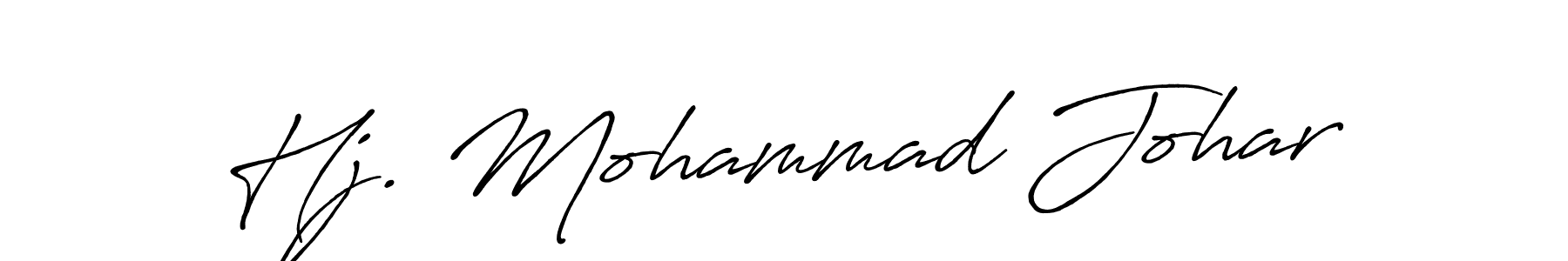 if you are searching for the best signature style for your name Hj. Mohammad Johar. so please give up your signature search. here we have designed multiple signature styles  using Antro_Vectra_Bolder. Hj. Mohammad Johar signature style 7 images and pictures png