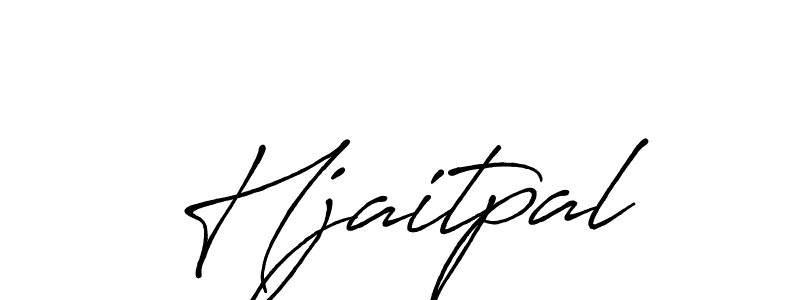 Create a beautiful signature design for name Hjaitpal. With this signature (Antro_Vectra_Bolder) fonts, you can make a handwritten signature for free. Hjaitpal signature style 7 images and pictures png