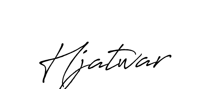 Create a beautiful signature design for name Hjatwar. With this signature (Antro_Vectra_Bolder) fonts, you can make a handwritten signature for free. Hjatwar signature style 7 images and pictures png