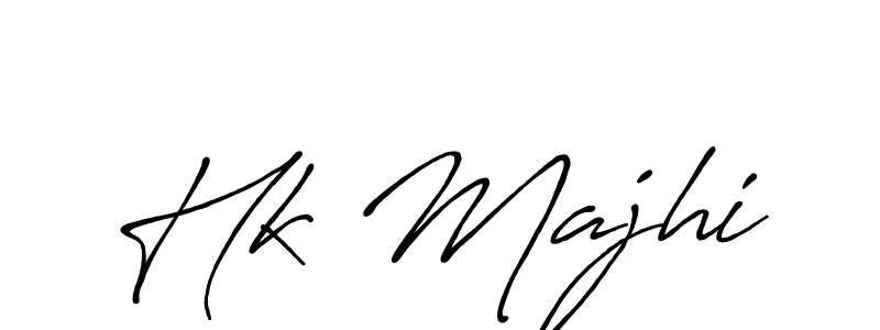 How to Draw Hk Majhi signature style? Antro_Vectra_Bolder is a latest design signature styles for name Hk Majhi. Hk Majhi signature style 7 images and pictures png