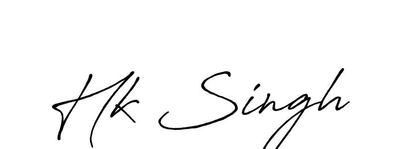 if you are searching for the best signature style for your name Hk Singh. so please give up your signature search. here we have designed multiple signature styles  using Antro_Vectra_Bolder. Hk Singh signature style 7 images and pictures png
