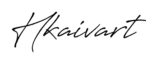 Upgrade your professional image with Hkaivart signature created with Antro_Vectra_Bolder font. Fast, free, and watermark-free download. Hkaivart signature style 7 images and pictures png