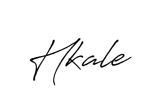 How to make Hkale signature? Antro_Vectra_Bolder is a professional autograph style. Create handwritten signature for Hkale name. Hkale signature style 7 images and pictures png