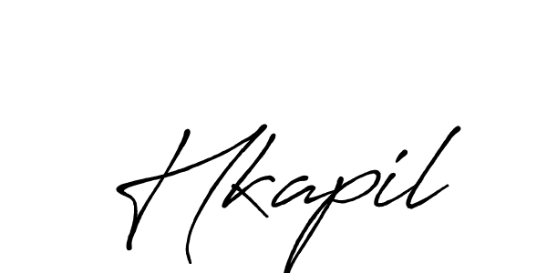 See photos of Hkapil official signature by Spectra . Check more albums & portfolios. Read reviews & check more about Antro_Vectra_Bolder font. Hkapil signature style 7 images and pictures png