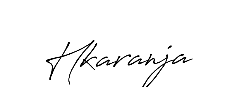 Similarly Antro_Vectra_Bolder is the best handwritten signature design. Signature creator online .You can use it as an online autograph creator for name Hkaranja. Hkaranja signature style 7 images and pictures png