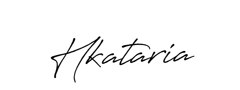 How to make Hkataria signature? Antro_Vectra_Bolder is a professional autograph style. Create handwritten signature for Hkataria name. Hkataria signature style 7 images and pictures png