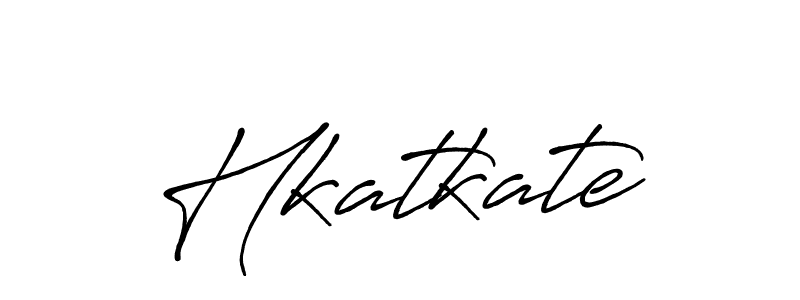 Design your own signature with our free online signature maker. With this signature software, you can create a handwritten (Antro_Vectra_Bolder) signature for name Hkatkate. Hkatkate signature style 7 images and pictures png