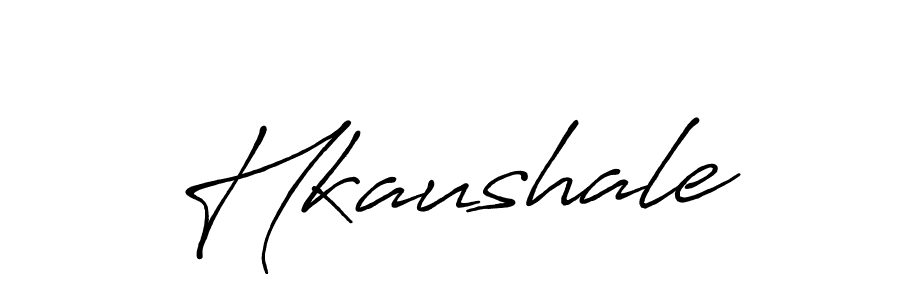 Similarly Antro_Vectra_Bolder is the best handwritten signature design. Signature creator online .You can use it as an online autograph creator for name Hkaushale. Hkaushale signature style 7 images and pictures png