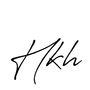 Make a beautiful signature design for name Hkh. Use this online signature maker to create a handwritten signature for free. Hkh signature style 7 images and pictures png