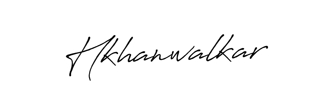 The best way (Antro_Vectra_Bolder) to make a short signature is to pick only two or three words in your name. The name Hkhanwalkar include a total of six letters. For converting this name. Hkhanwalkar signature style 7 images and pictures png