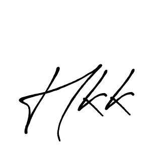 if you are searching for the best signature style for your name Hkk. so please give up your signature search. here we have designed multiple signature styles  using Antro_Vectra_Bolder. Hkk signature style 7 images and pictures png