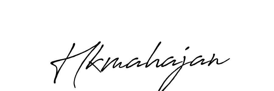 How to make Hkmahajan signature? Antro_Vectra_Bolder is a professional autograph style. Create handwritten signature for Hkmahajan name. Hkmahajan signature style 7 images and pictures png