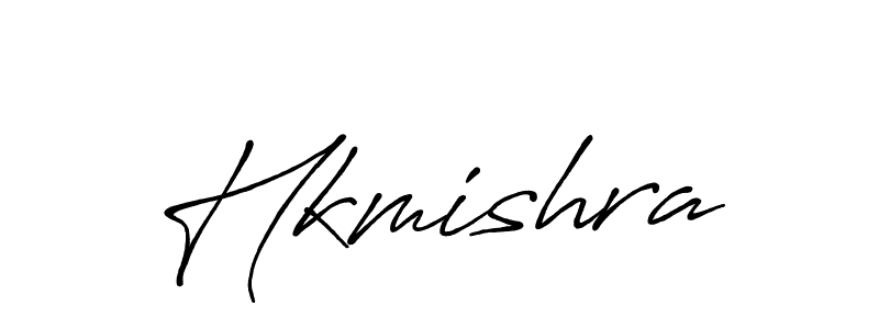 Make a beautiful signature design for name Hkmishra. Use this online signature maker to create a handwritten signature for free. Hkmishra signature style 7 images and pictures png