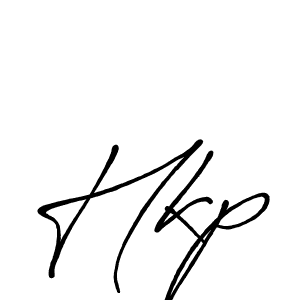 Also we have Hkp name is the best signature style. Create professional handwritten signature collection using Antro_Vectra_Bolder autograph style. Hkp signature style 7 images and pictures png