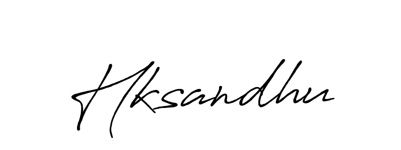 Make a beautiful signature design for name Hksandhu. Use this online signature maker to create a handwritten signature for free. Hksandhu signature style 7 images and pictures png