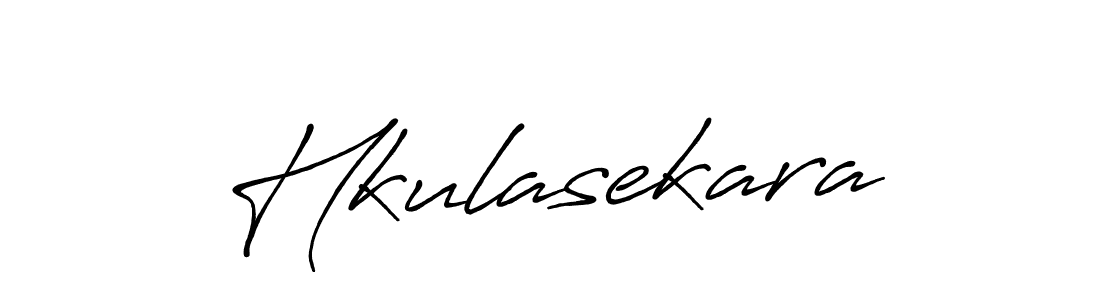 Design your own signature with our free online signature maker. With this signature software, you can create a handwritten (Antro_Vectra_Bolder) signature for name Hkulasekara. Hkulasekara signature style 7 images and pictures png