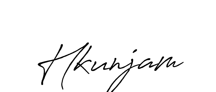 Best and Professional Signature Style for Hkunjam. Antro_Vectra_Bolder Best Signature Style Collection. Hkunjam signature style 7 images and pictures png