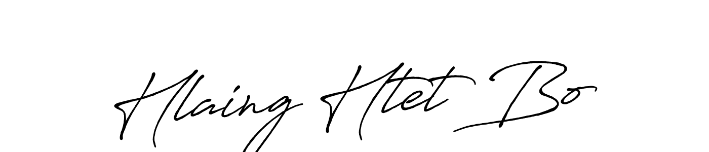 Make a short Hlaing Htet Bo signature style. Manage your documents anywhere anytime using Antro_Vectra_Bolder. Create and add eSignatures, submit forms, share and send files easily. Hlaing Htet Bo signature style 7 images and pictures png