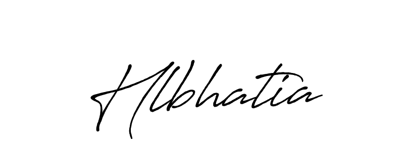 Antro_Vectra_Bolder is a professional signature style that is perfect for those who want to add a touch of class to their signature. It is also a great choice for those who want to make their signature more unique. Get Hlbhatia name to fancy signature for free. Hlbhatia signature style 7 images and pictures png