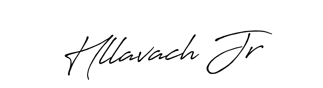 Hllavach Jr stylish signature style. Best Handwritten Sign (Antro_Vectra_Bolder) for my name. Handwritten Signature Collection Ideas for my name Hllavach Jr. Hllavach Jr signature style 7 images and pictures png