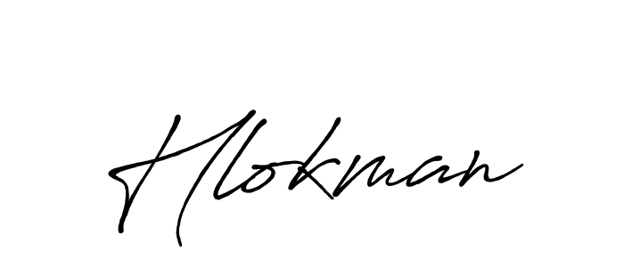 You should practise on your own different ways (Antro_Vectra_Bolder) to write your name (Hlokman) in signature. don't let someone else do it for you. Hlokman signature style 7 images and pictures png