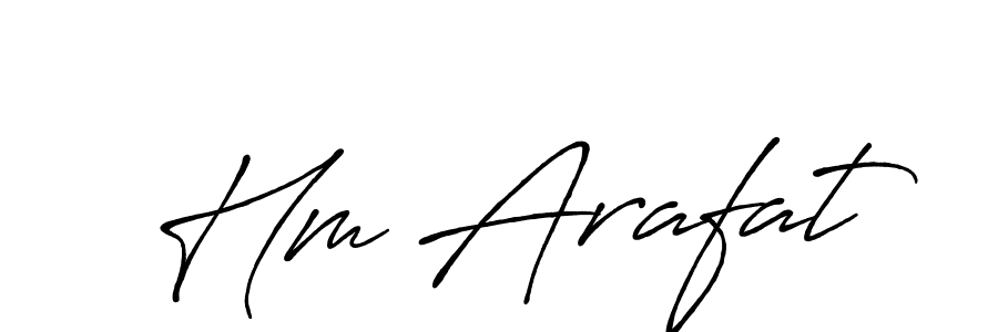 You should practise on your own different ways (Antro_Vectra_Bolder) to write your name (Hm Arafat) in signature. don't let someone else do it for you. Hm Arafat signature style 7 images and pictures png