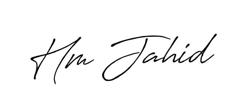 You should practise on your own different ways (Antro_Vectra_Bolder) to write your name (Hm Jahid) in signature. don't let someone else do it for you. Hm Jahid signature style 7 images and pictures png