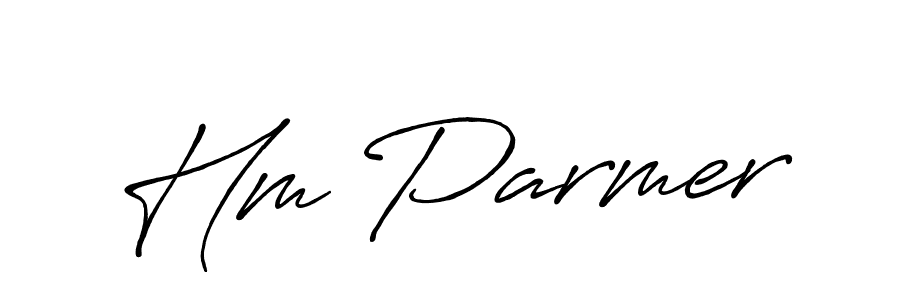 Once you've used our free online signature maker to create your best signature Antro_Vectra_Bolder style, it's time to enjoy all of the benefits that Hm Parmer name signing documents. Hm Parmer signature style 7 images and pictures png