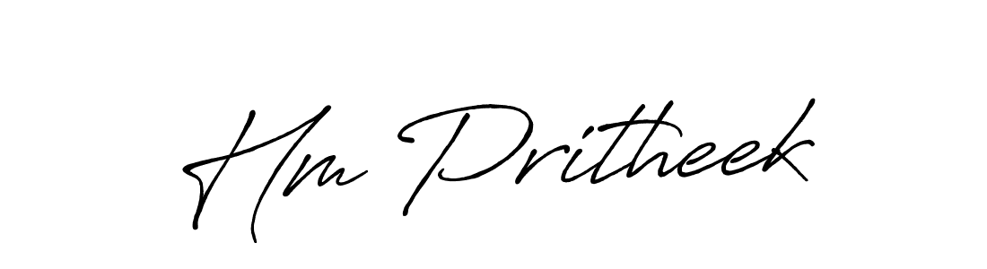 See photos of Hm Pritheek official signature by Spectra . Check more albums & portfolios. Read reviews & check more about Antro_Vectra_Bolder font. Hm Pritheek signature style 7 images and pictures png