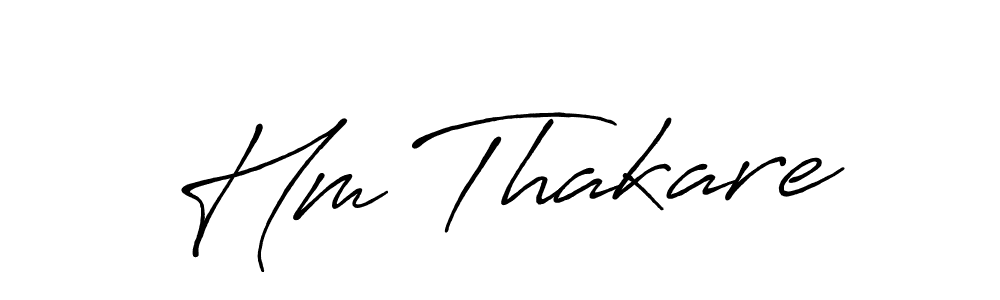 How to Draw Hm Thakare signature style? Antro_Vectra_Bolder is a latest design signature styles for name Hm Thakare. Hm Thakare signature style 7 images and pictures png